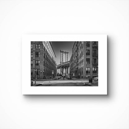 Urban Grandeur: Manhattan Bridge from DUMBO #NYC019