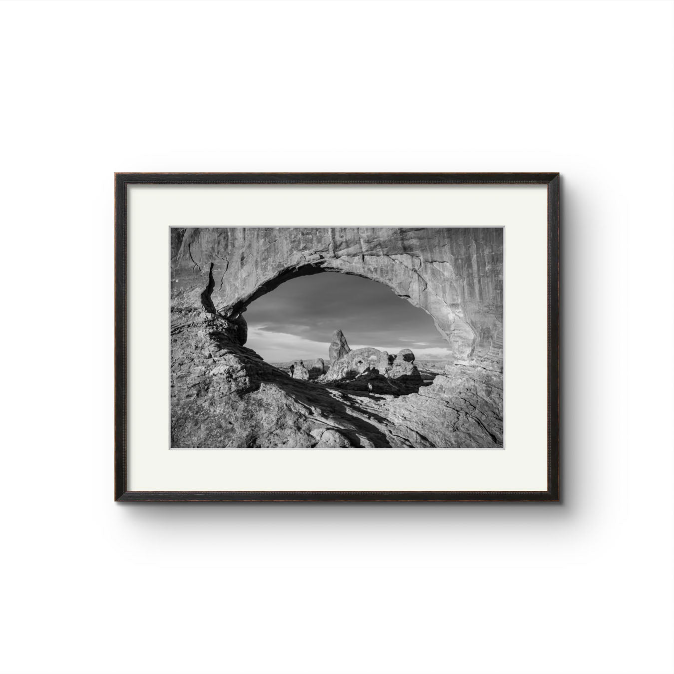 Framed by Nature: Turret Arch Through the North Window #NAL006